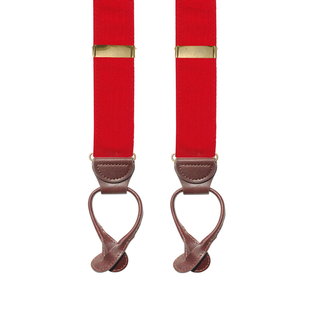 Red Grosgrain Ribbon Brace