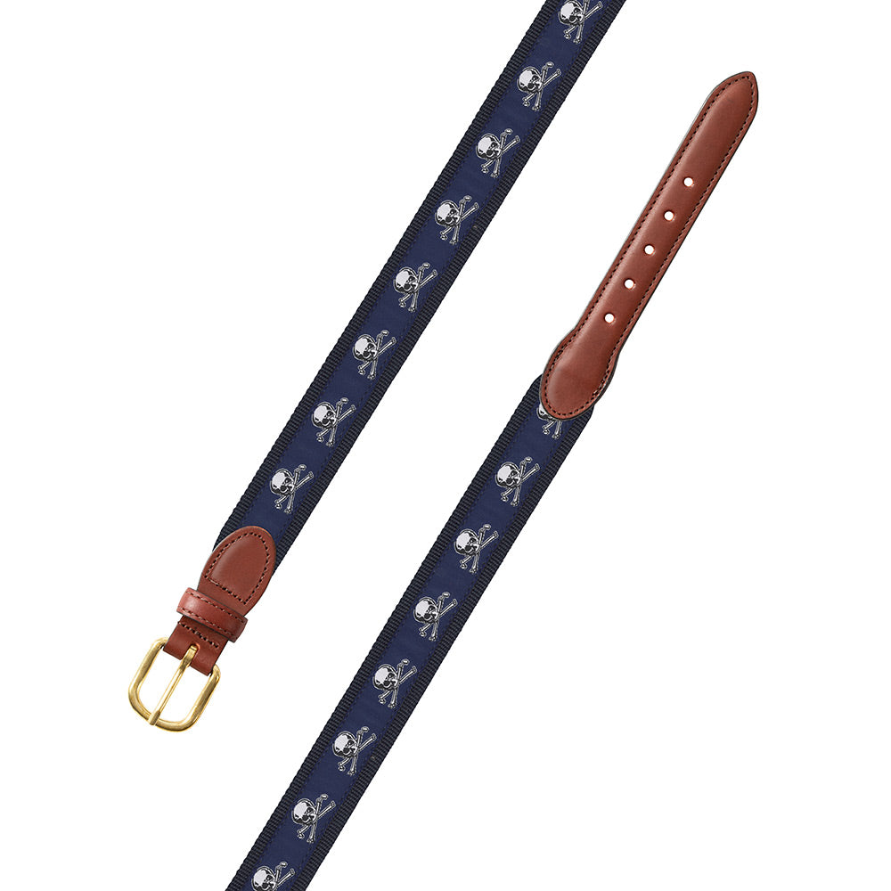 Cross Bones Motif Children&#39;s Belt