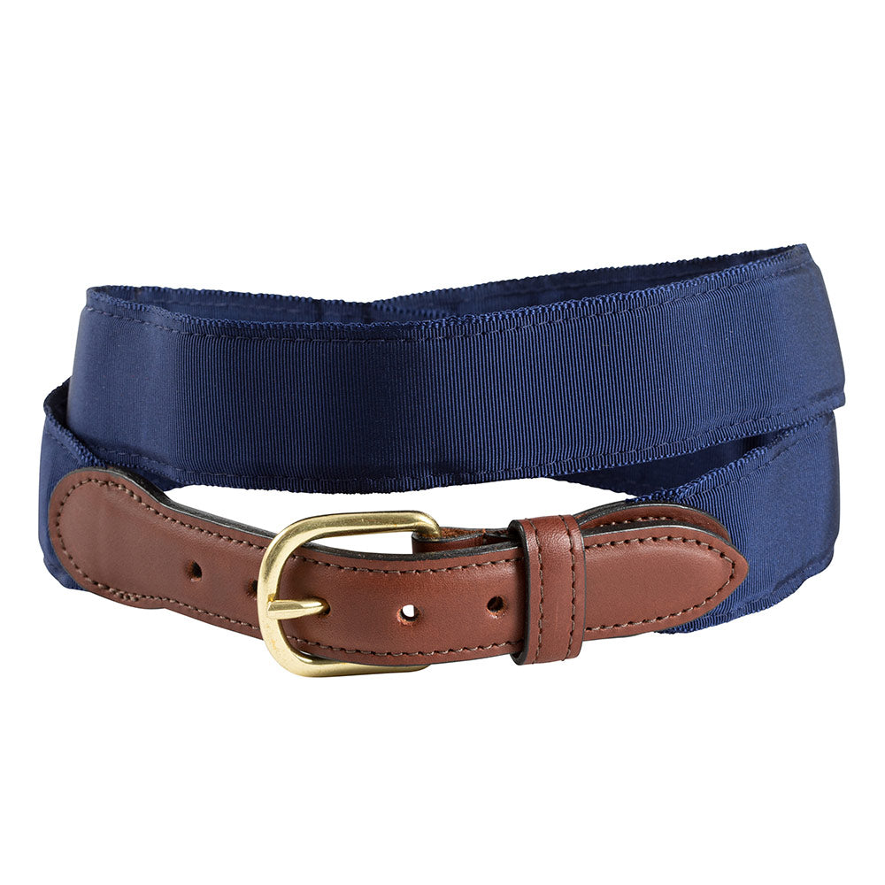 Navy Grosgrain Ribbon Children&#39;s Belt